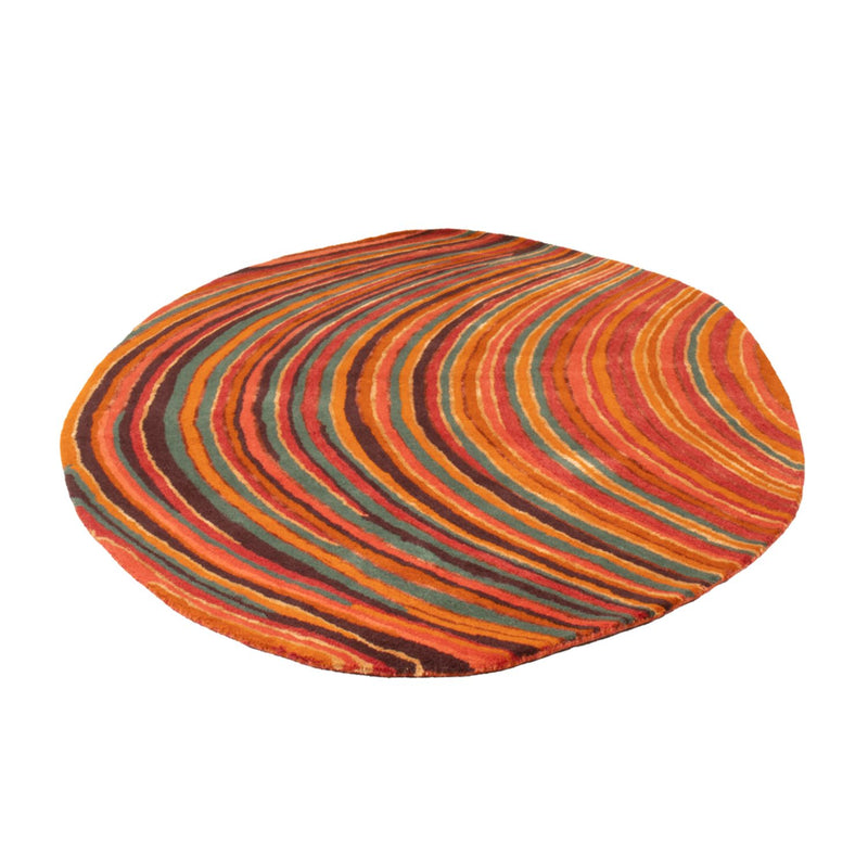Tappeto di design ovale  - 200 x 140 cm - multicolore