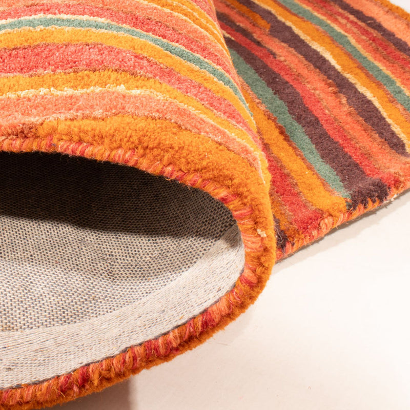 Tappeto di design ovale  - 200 x 140 cm - multicolore