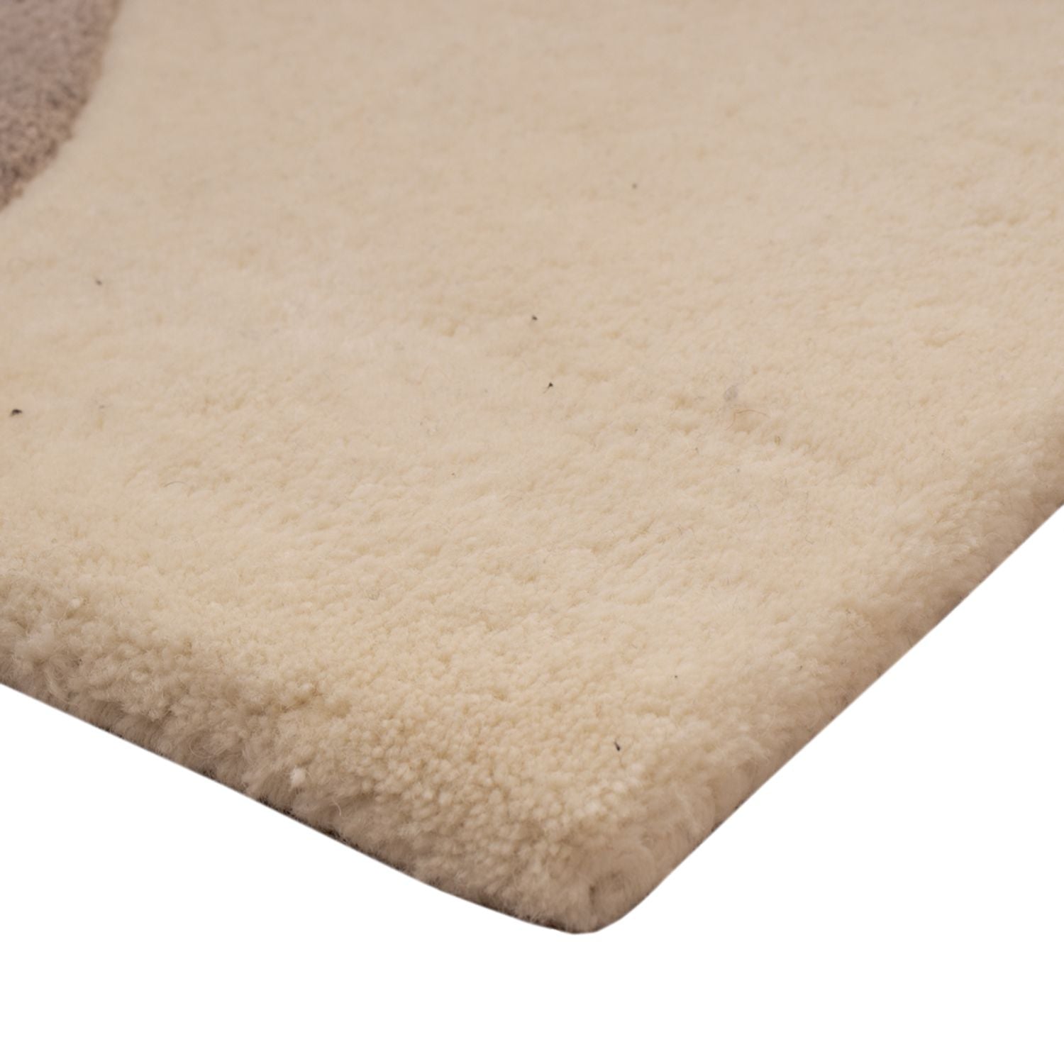 Tappeto di design - 90 x 60 cm - crema