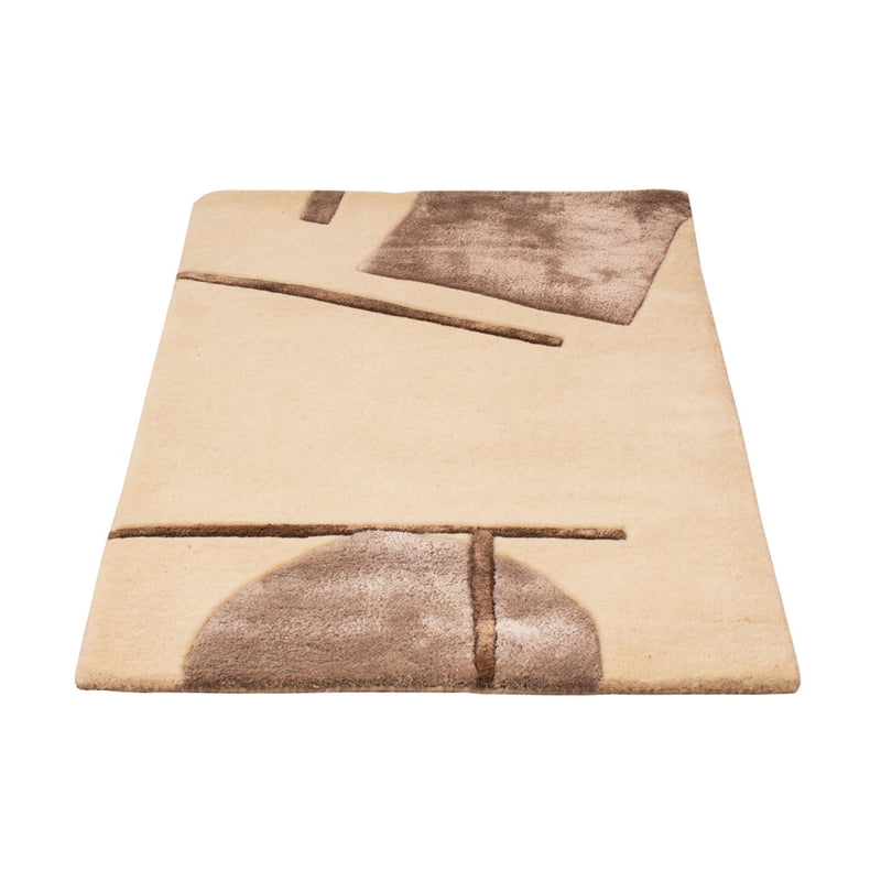 Tappeto di design - 90 x 60 cm - crema