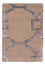 Tappeto di design - 90 x 60 cm - argento