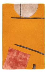 Tappeto di design - 90 x 60 cm - oro