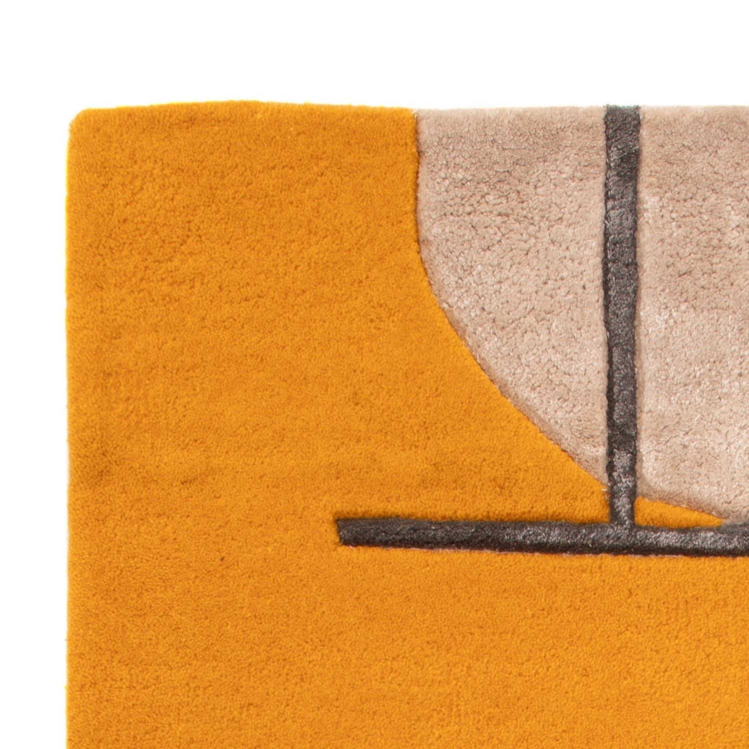 Tappeto di design - 90 x 60 cm - oro