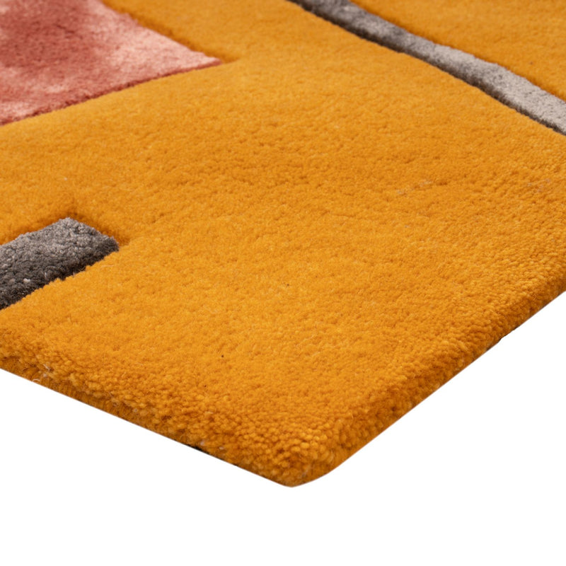 Tappeto di design - 90 x 60 cm - oro