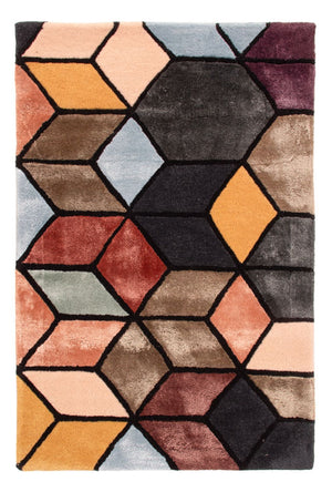 Tappeto di design - 90 x 60 cm - multicolore
