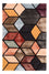 Tappeto di design - 90 x 60 cm - multicolore