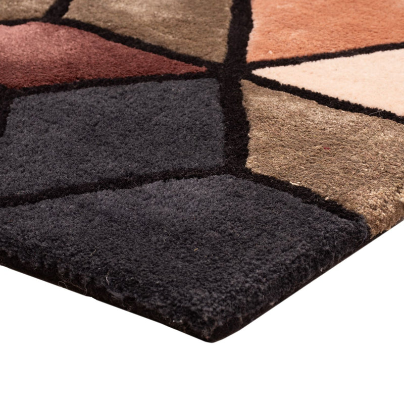 Tappeto di design - 90 x 60 cm - multicolore