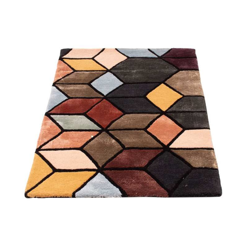 Tappeto di design - 90 x 60 cm - multicolore