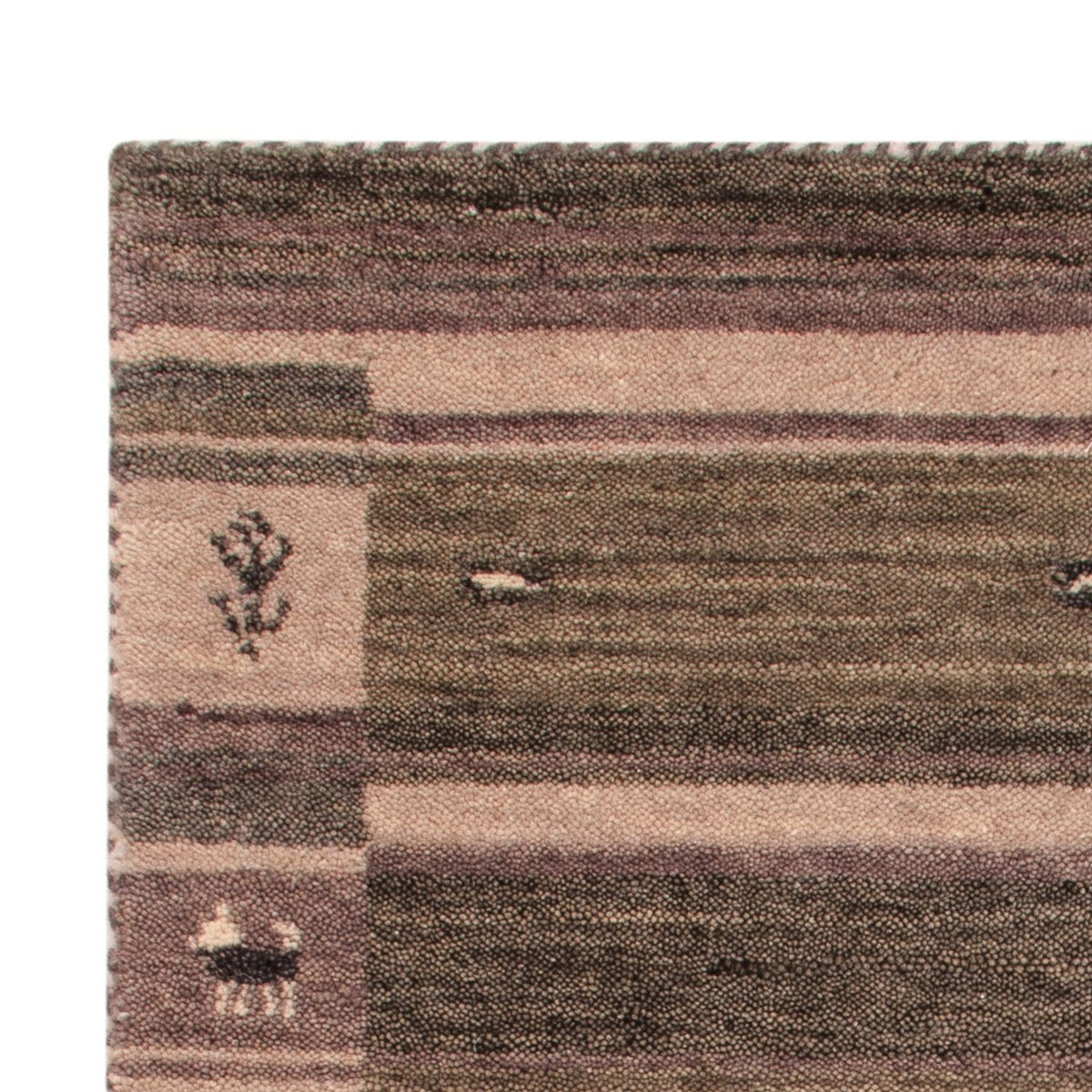 Tappeto Gabbeh - Softy - 90 x 60 cm - argento