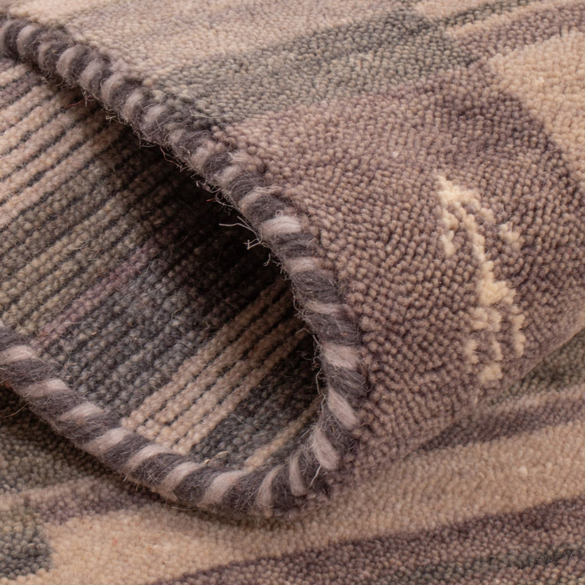 Tappeto Gabbeh - Softy - 90 x 60 cm - argento