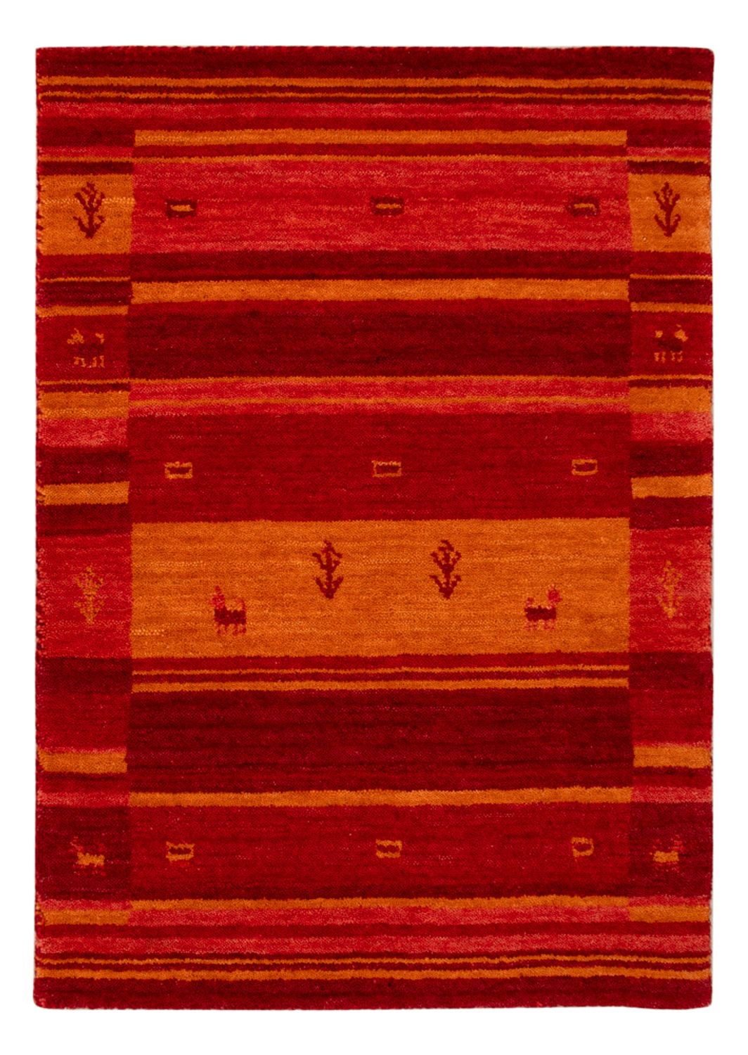Tappeto Gabbeh - Softy - 90 x 60 cm - rosso