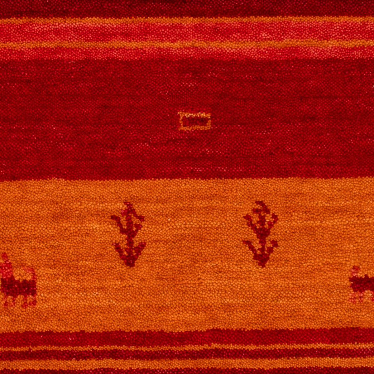 Tappeto Gabbeh - Softy - 90 x 60 cm - rosso