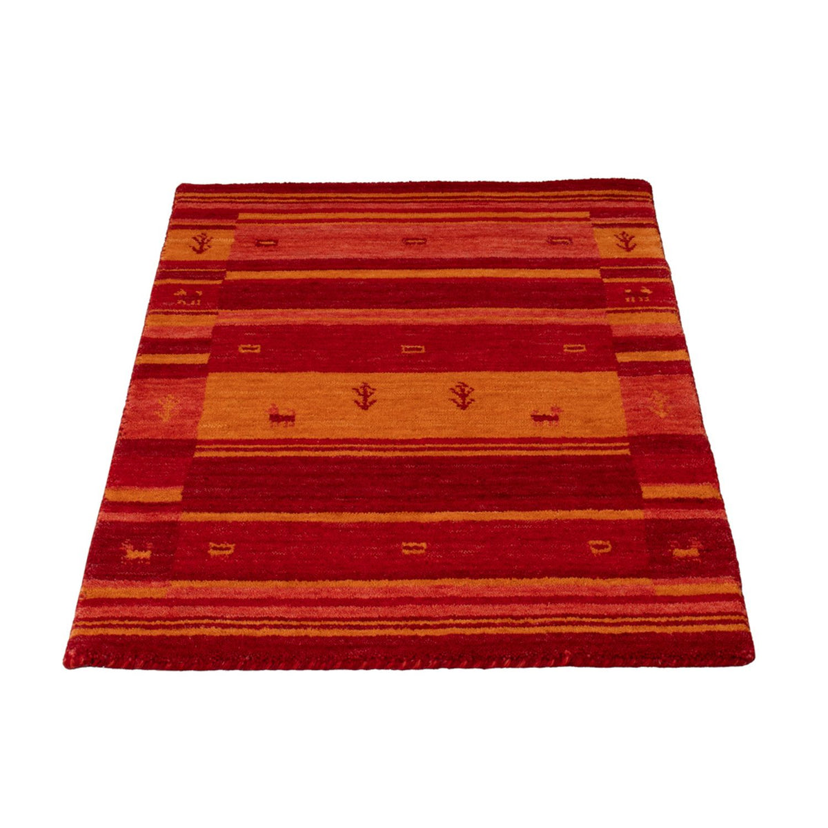 Tappeto Gabbeh - Softy - 90 x 60 cm - rosso