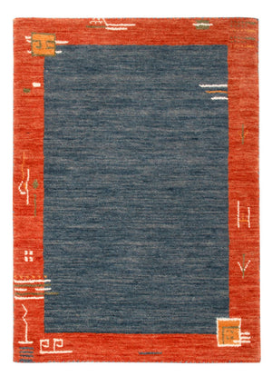 Tappeto Gabbeh - Softy - 90 x 60 cm - blu
