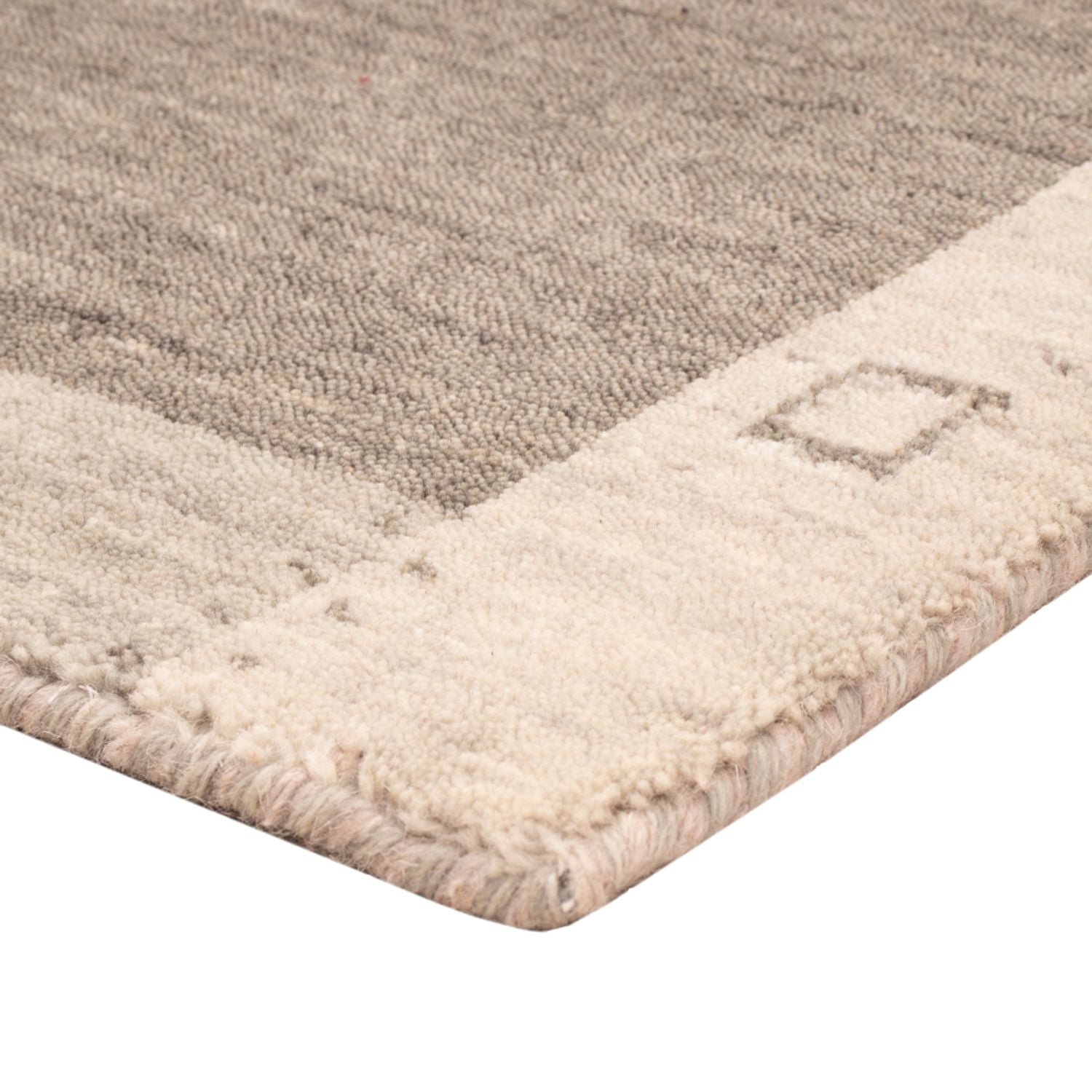 Tappeto Gabbeh - Softy - 90 x 60 cm - grigio