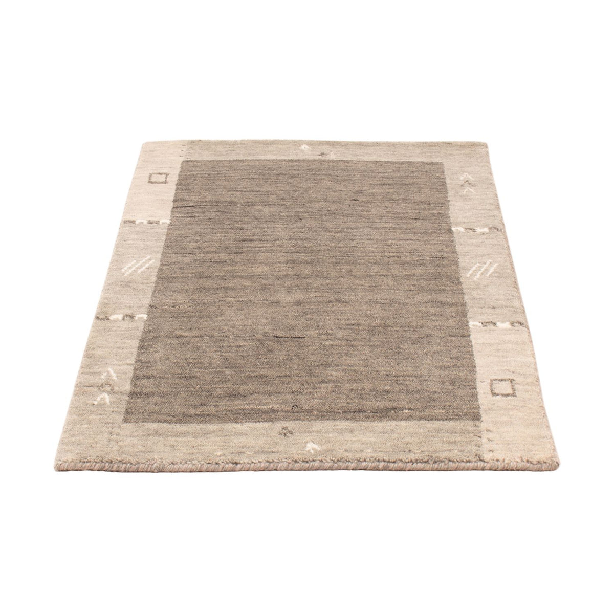 Tappeto Gabbeh - Softy - 90 x 60 cm - grigio