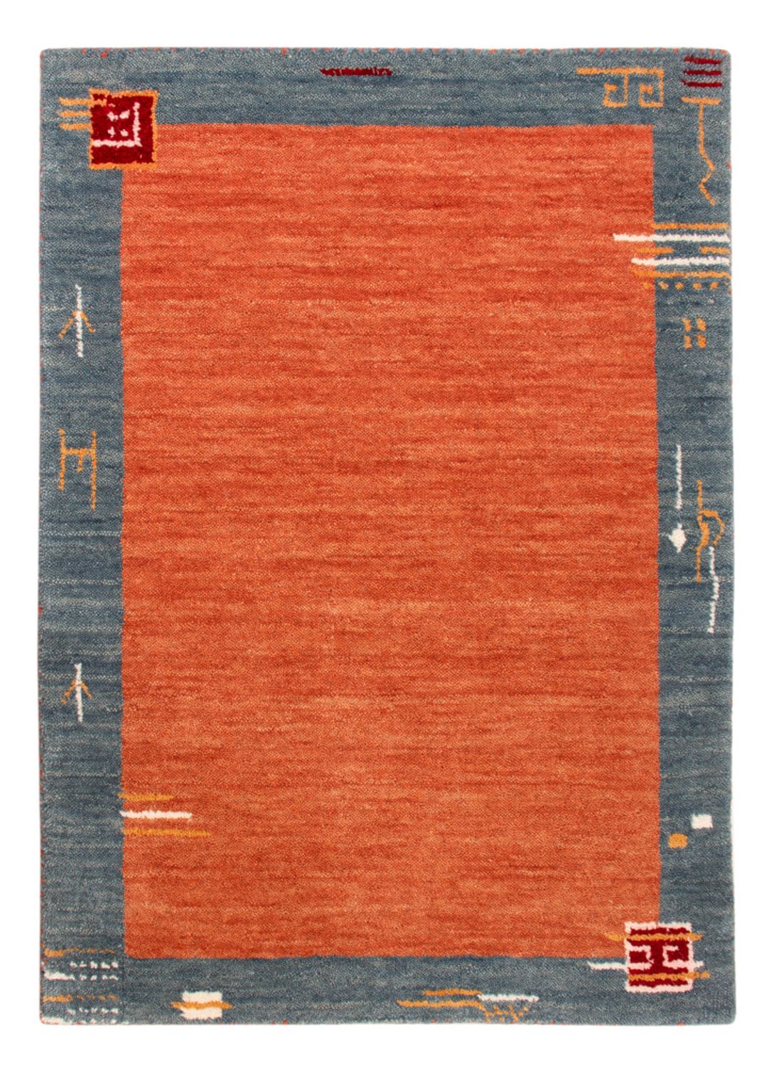 Tappeto Gabbeh - Softy - 90 x 60 cm - rosso