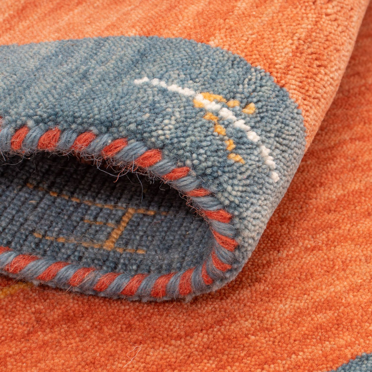 Tappeto Gabbeh - Softy - 90 x 60 cm - rosso