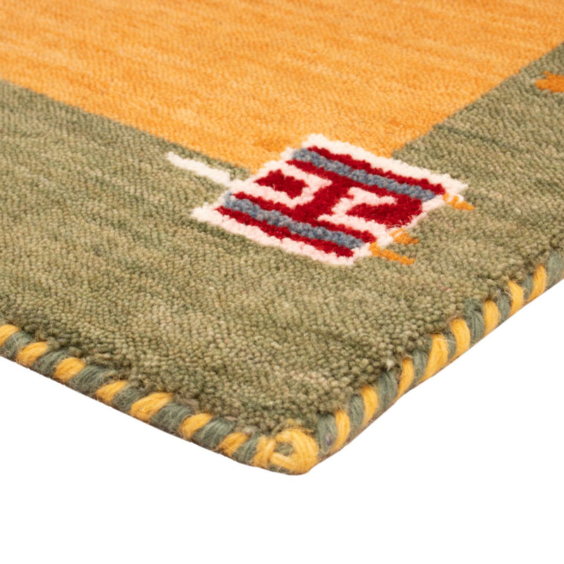 Tappeto Gabbeh - Softy - 90 x 60 cm - arancione