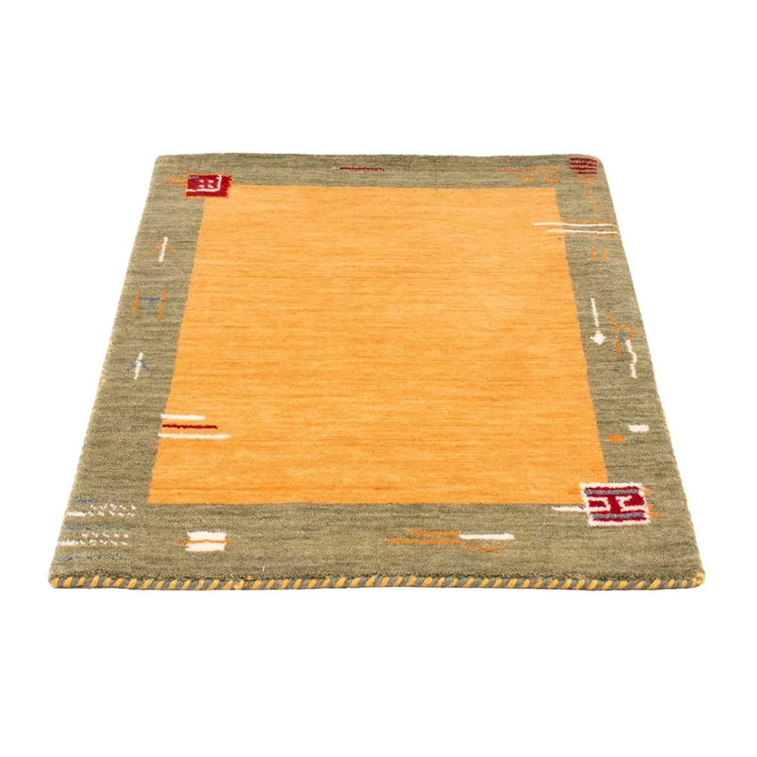 Tappeto Gabbeh - Softy - 90 x 60 cm - arancione