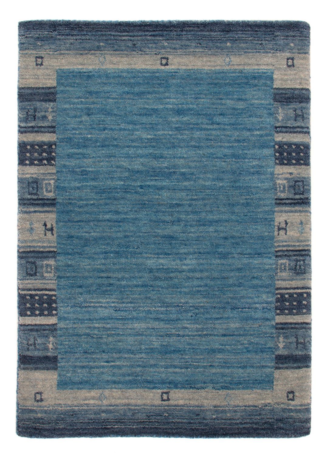Tappeto Gabbeh - Softy - 90 x 60 cm - blu