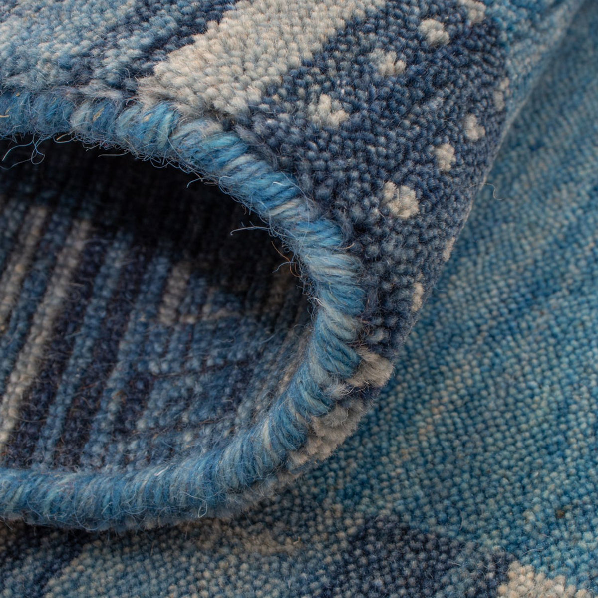 Tappeto Gabbeh - Softy - 90 x 60 cm - blu