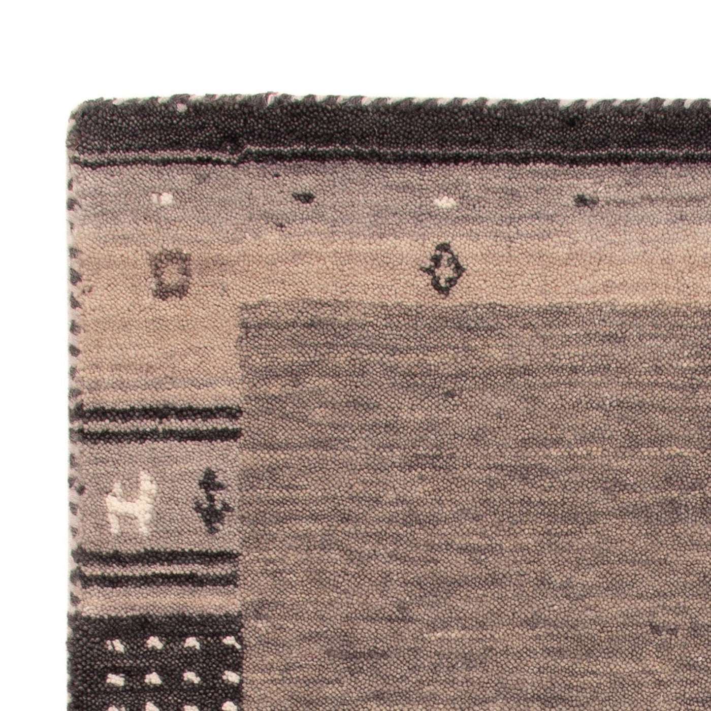 Gabbeh Loom Tappeto 90x60cm - Tappeto di lana
