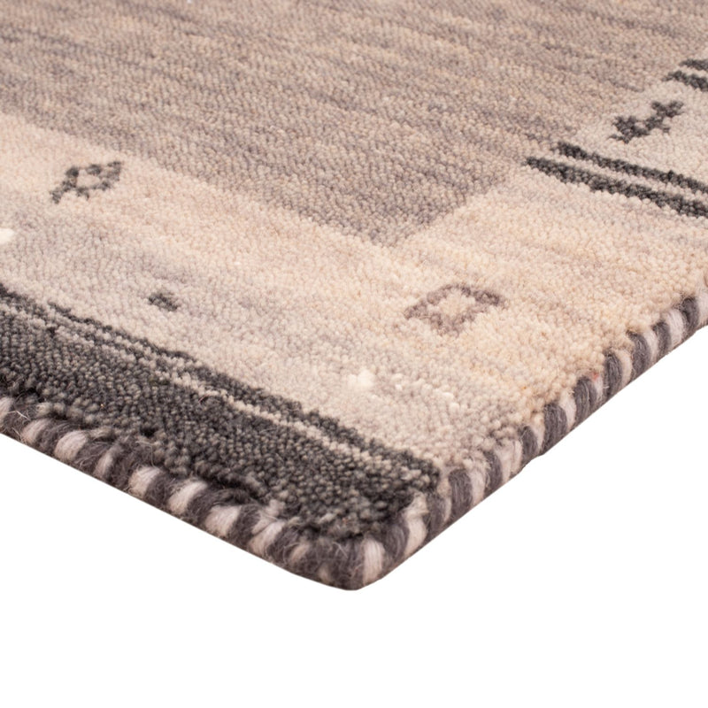 Tappeto Gabbeh - Softy - 90 x 60 cm - grigio