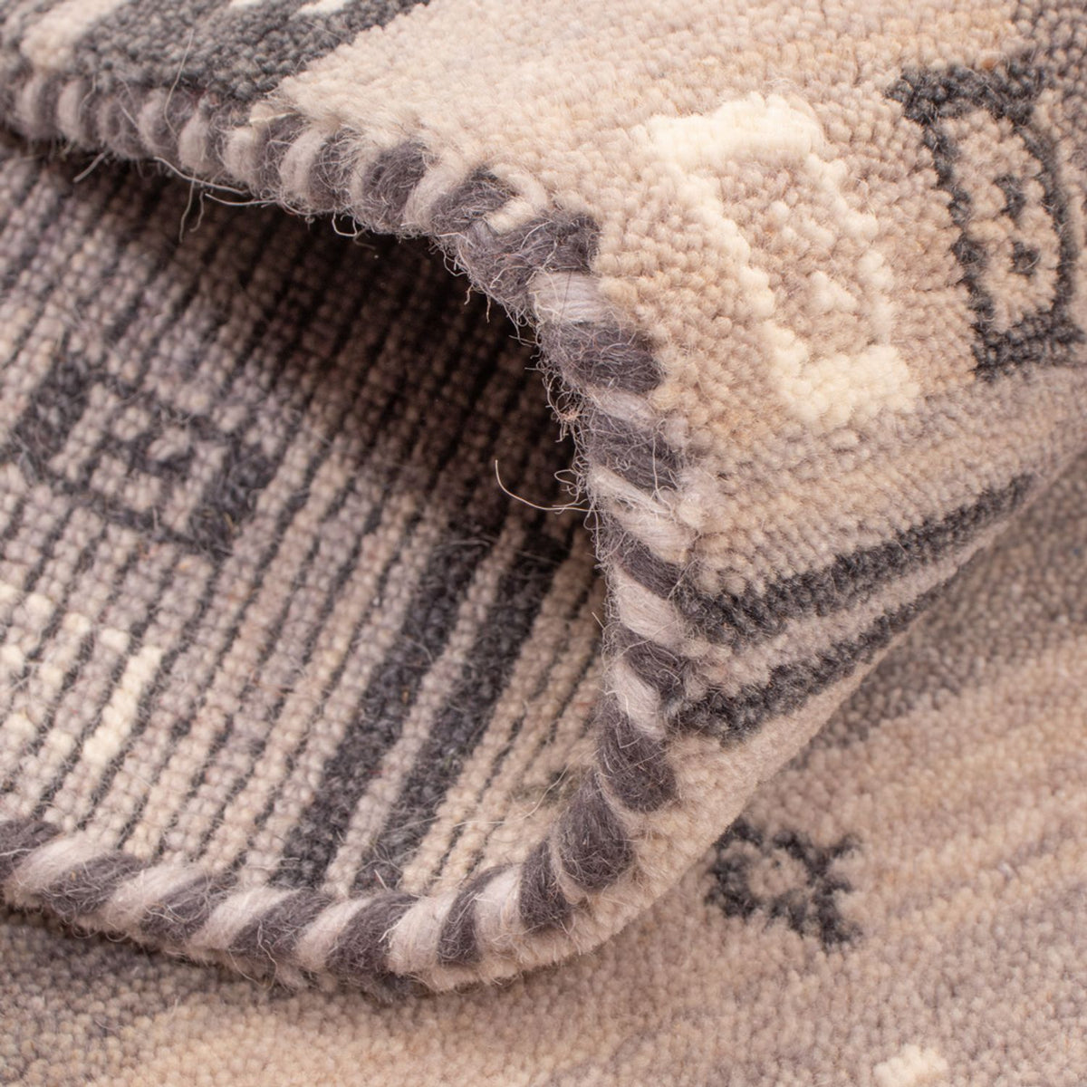 Tappeto Gabbeh - Softy - 90 x 60 cm - grigio