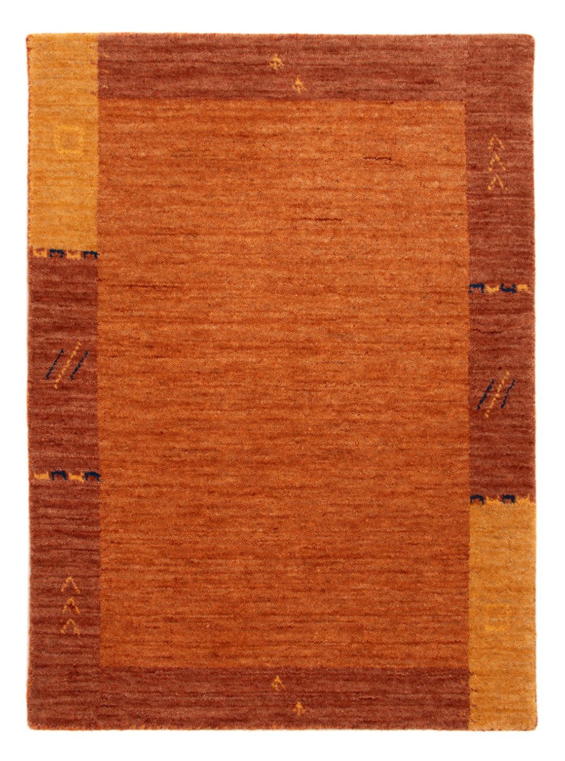 Tappeto Gabbeh - Softy - 90 x 60 cm - ruggine