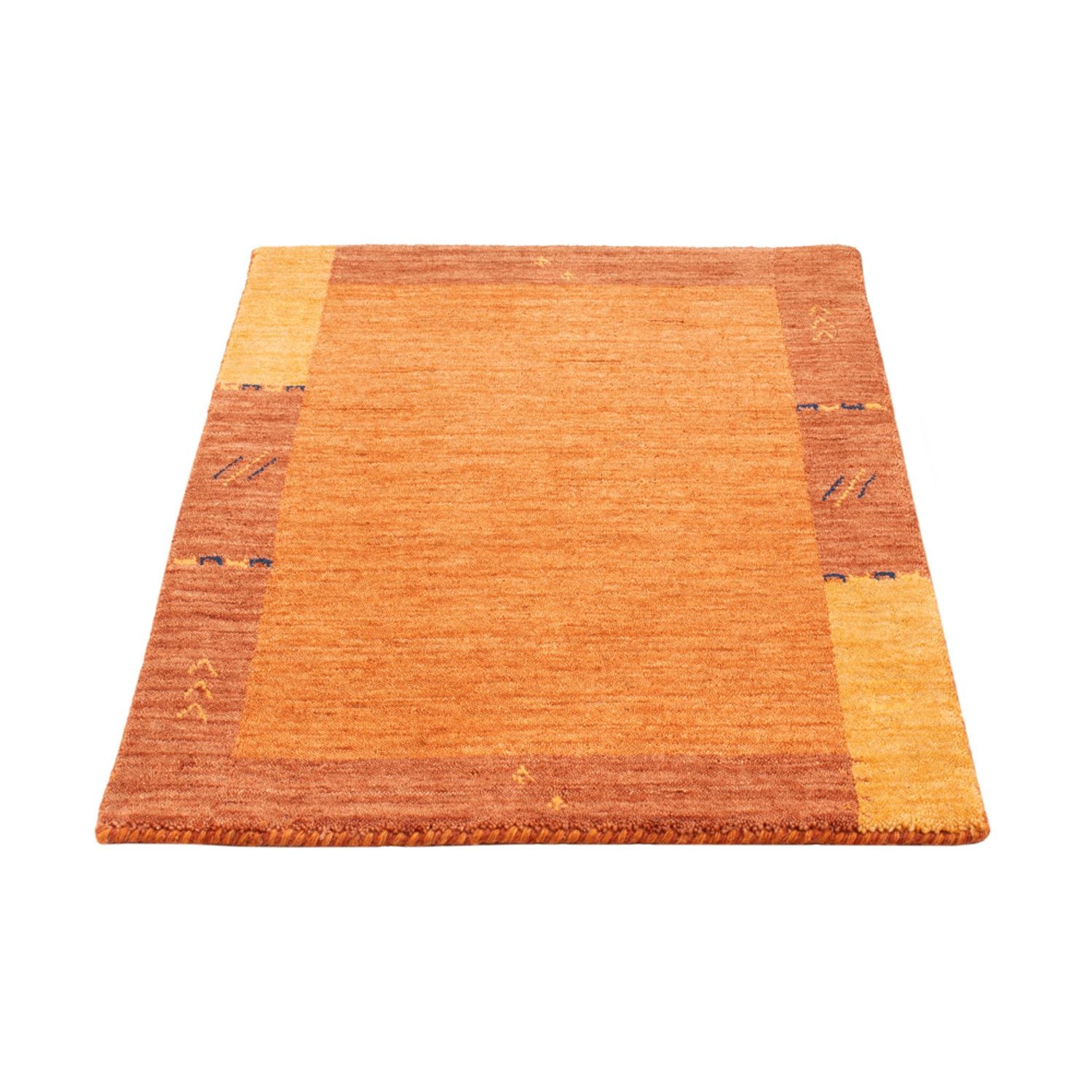 Tappeto Gabbeh - Softy - 90 x 60 cm - ruggine