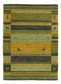 Tappeto Gabbeh - Softy - 90 x 60 cm - verde