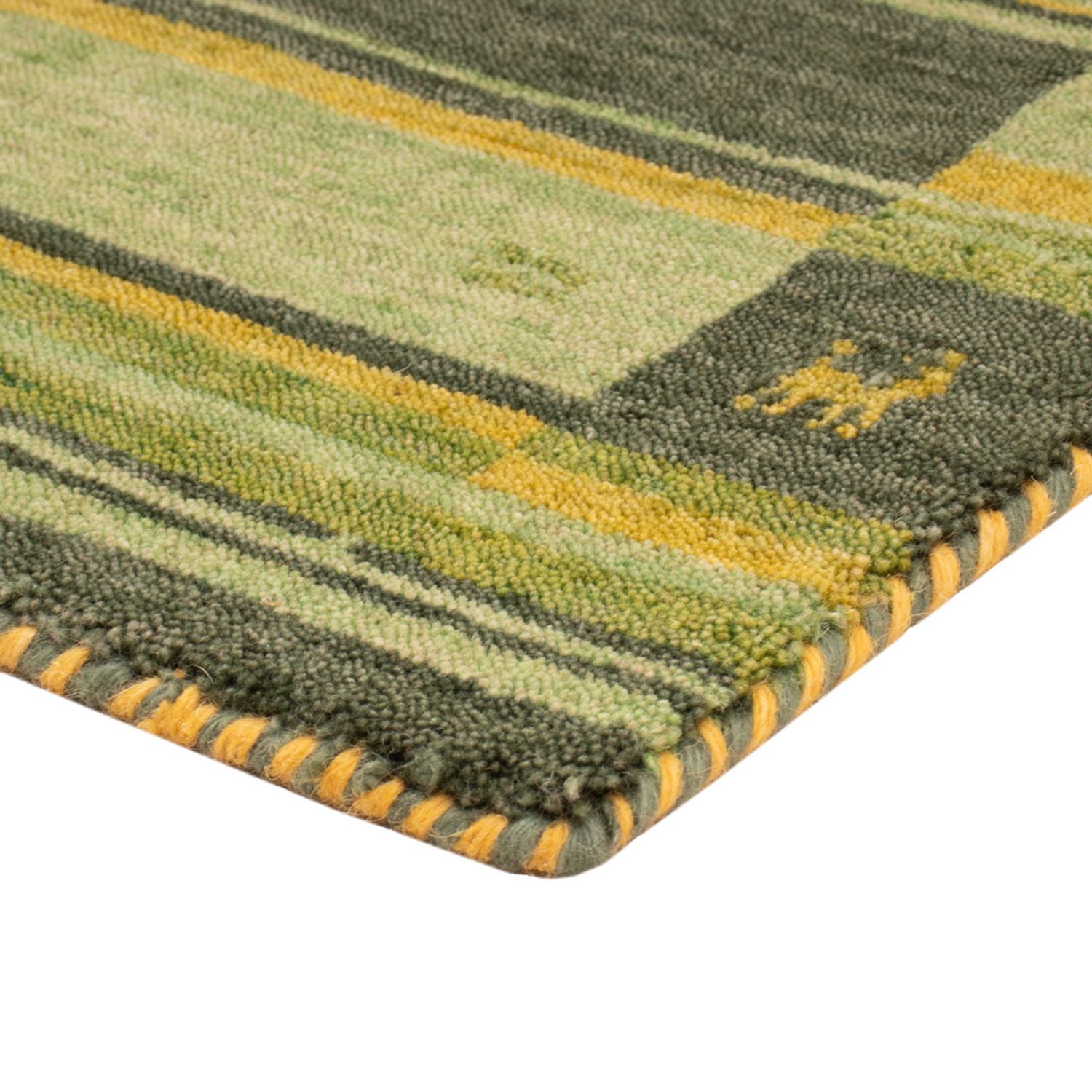 Tappeto Gabbeh - Softy - 90 x 60 cm - verde