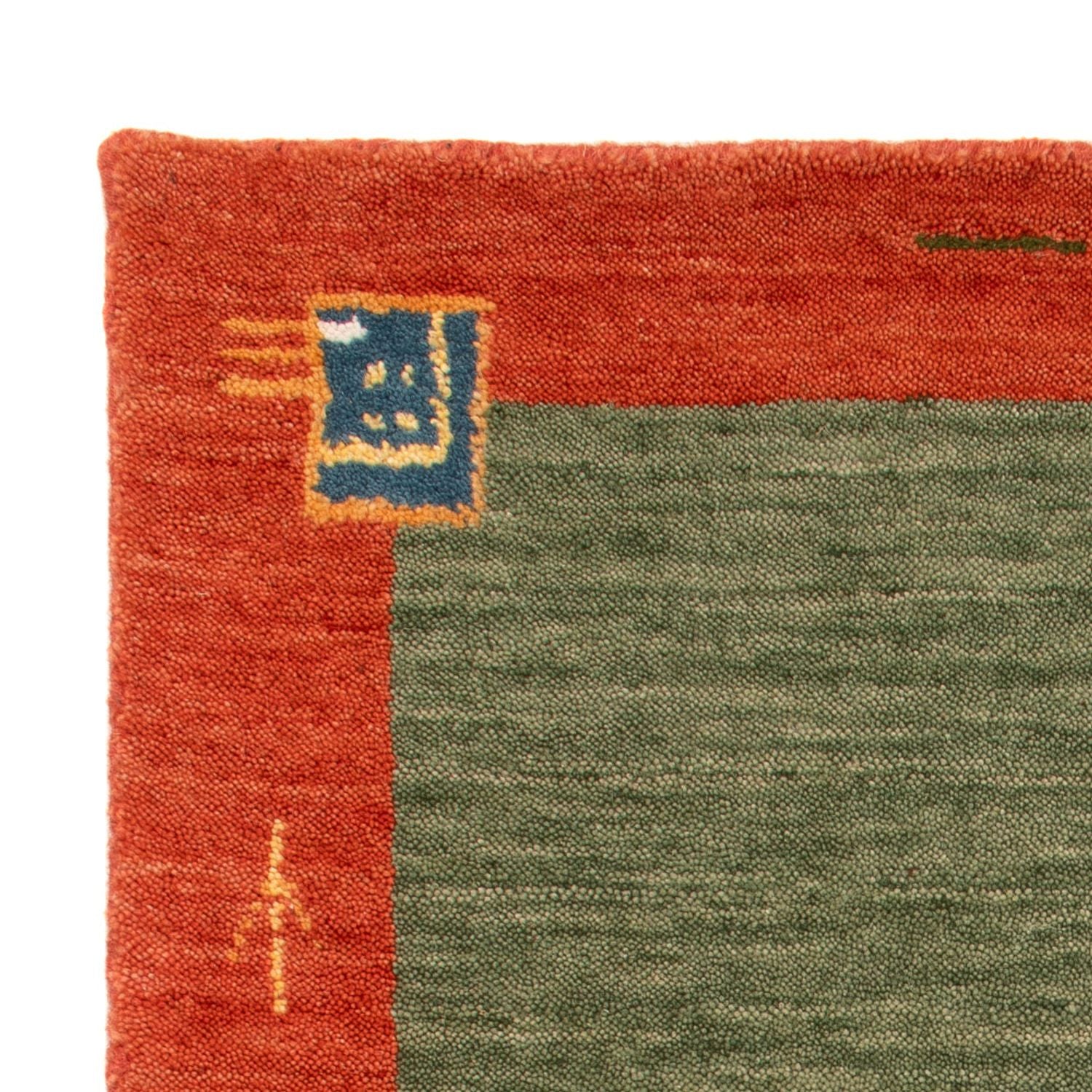 Tappeto Gabbeh - Softy - 90 x 60 cm - verde