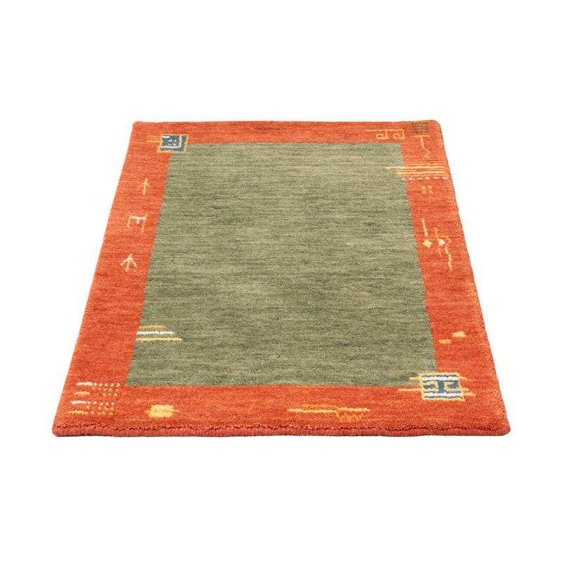 Tappeto Gabbeh - Softy - 90 x 60 cm - verde