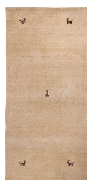 Tappeto corsia Tappeto Gabbeh - Softy - 200 x 80 cm - beige