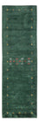 Tappeto corsia Tappeto Gabbeh - Softy - 300 x 80 cm - verde