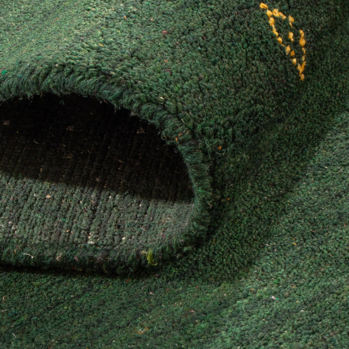 Tappeto corsia Tappeto Gabbeh - Softy - 300 x 80 cm - verde