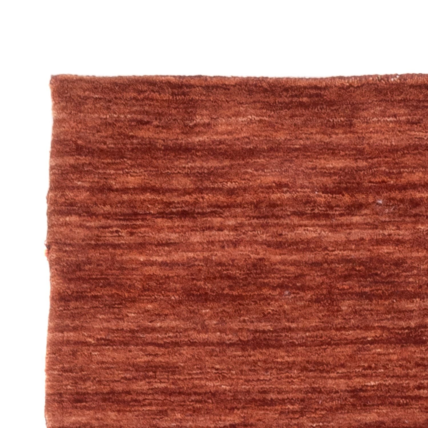 Tappeto corsia Tappeto Gabbeh - Loribaft Softy - 300 x 80 cm - marrone
