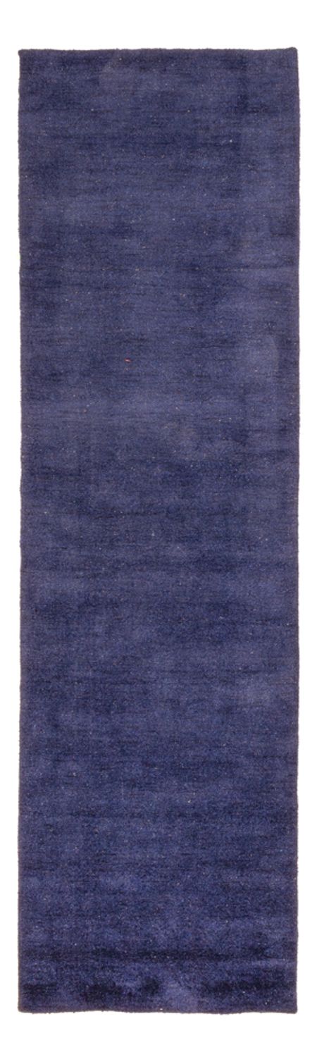 Tappeto corsia Tappeto Gabbeh - Softy - 300 x 80 cm - blu