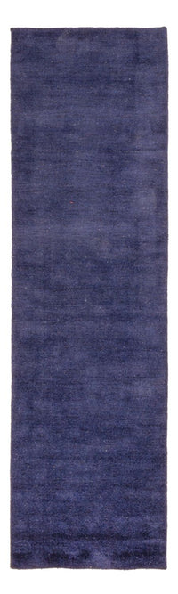 Tappeto corsia Tappeto Gabbeh - Softy - 300 x 80 cm - blu