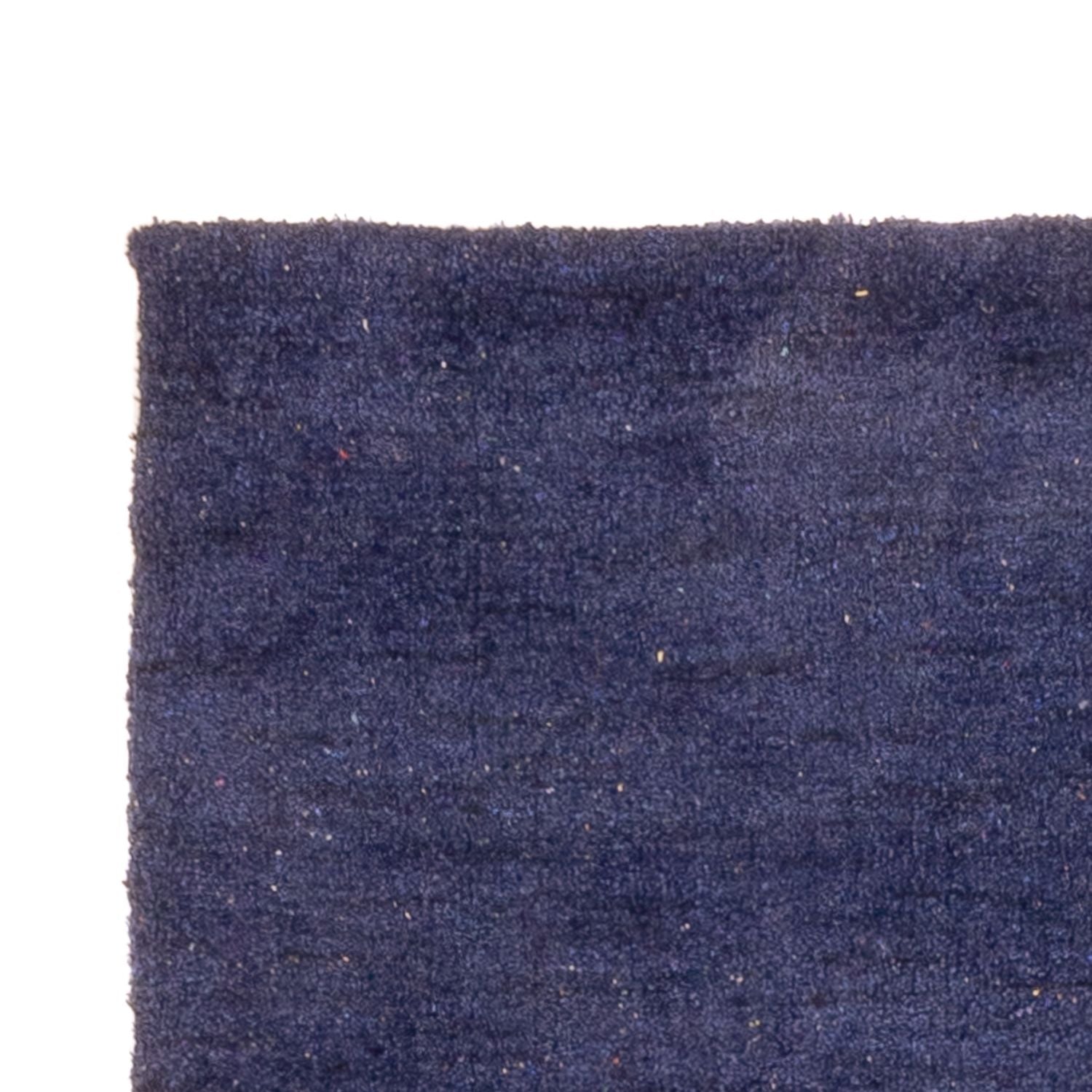 Tappeto corsia Tappeto Gabbeh - Softy - 300 x 80 cm - blu