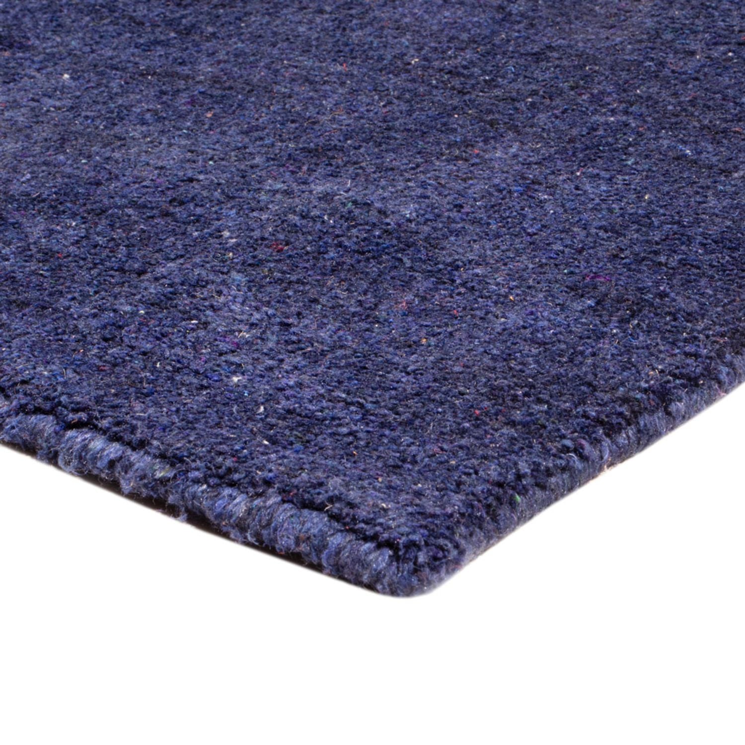 Tappeto corsia Tappeto Gabbeh - Softy - 300 x 80 cm - blu
