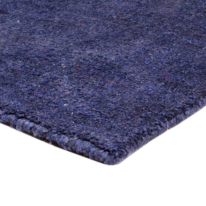 Tappeto corsia Tappeto Gabbeh - Softy - 300 x 80 cm - blu