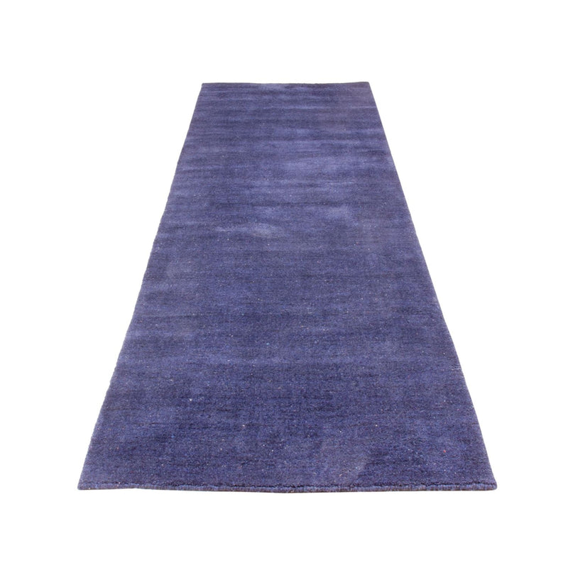Tappeto corsia Tappeto Gabbeh - Softy - 300 x 80 cm - blu