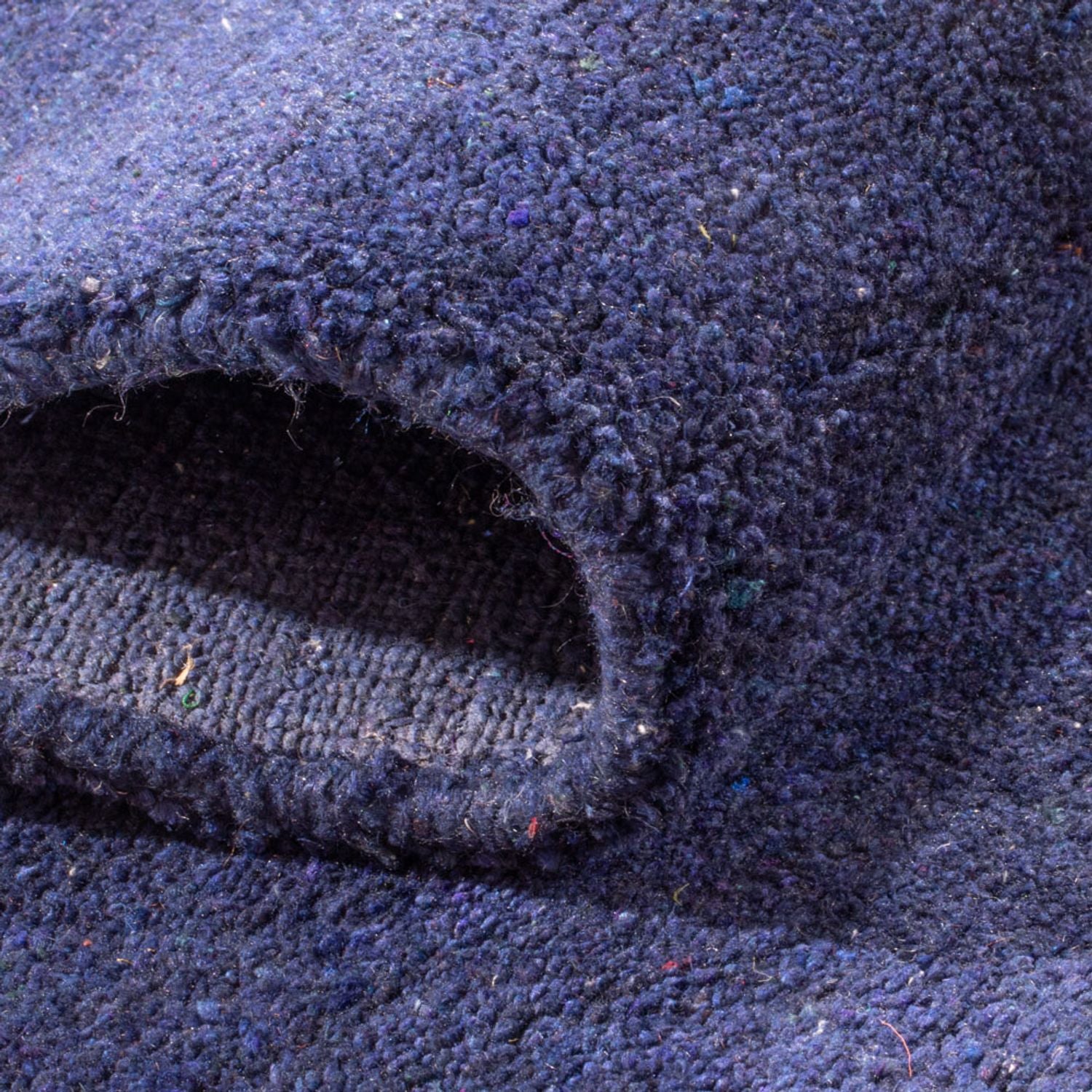 Tappeto corsia Tappeto Gabbeh - Softy - 300 x 80 cm - blu