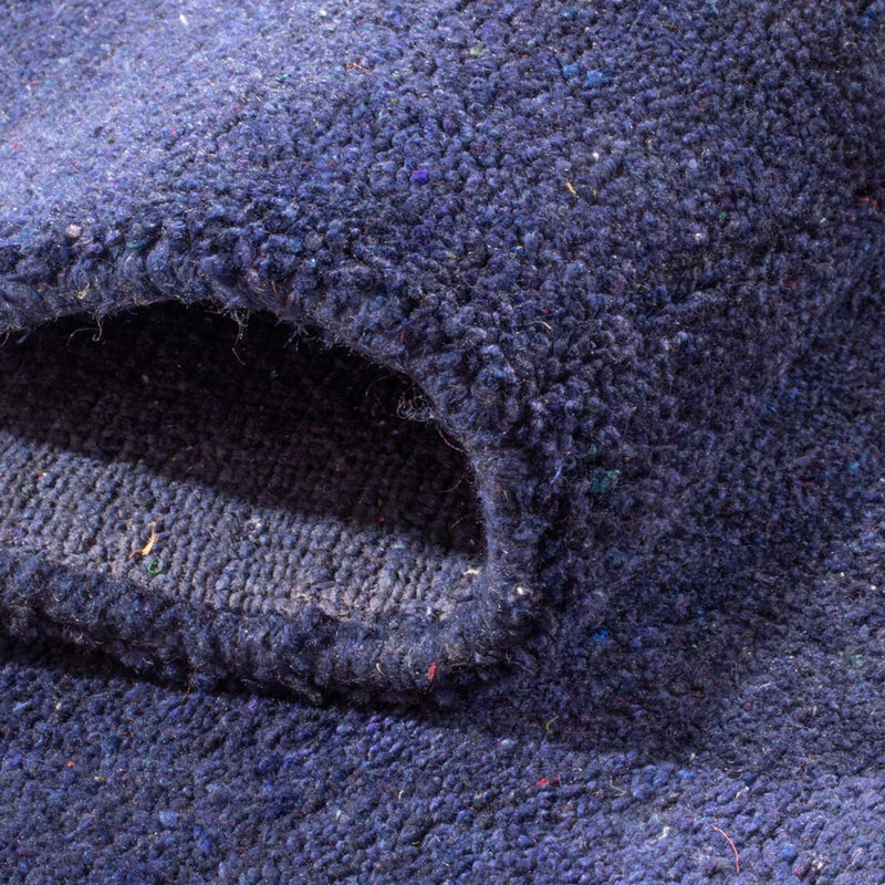 Tappeto corsia Tappeto Gabbeh - Softy - 300 x 80 cm - blu