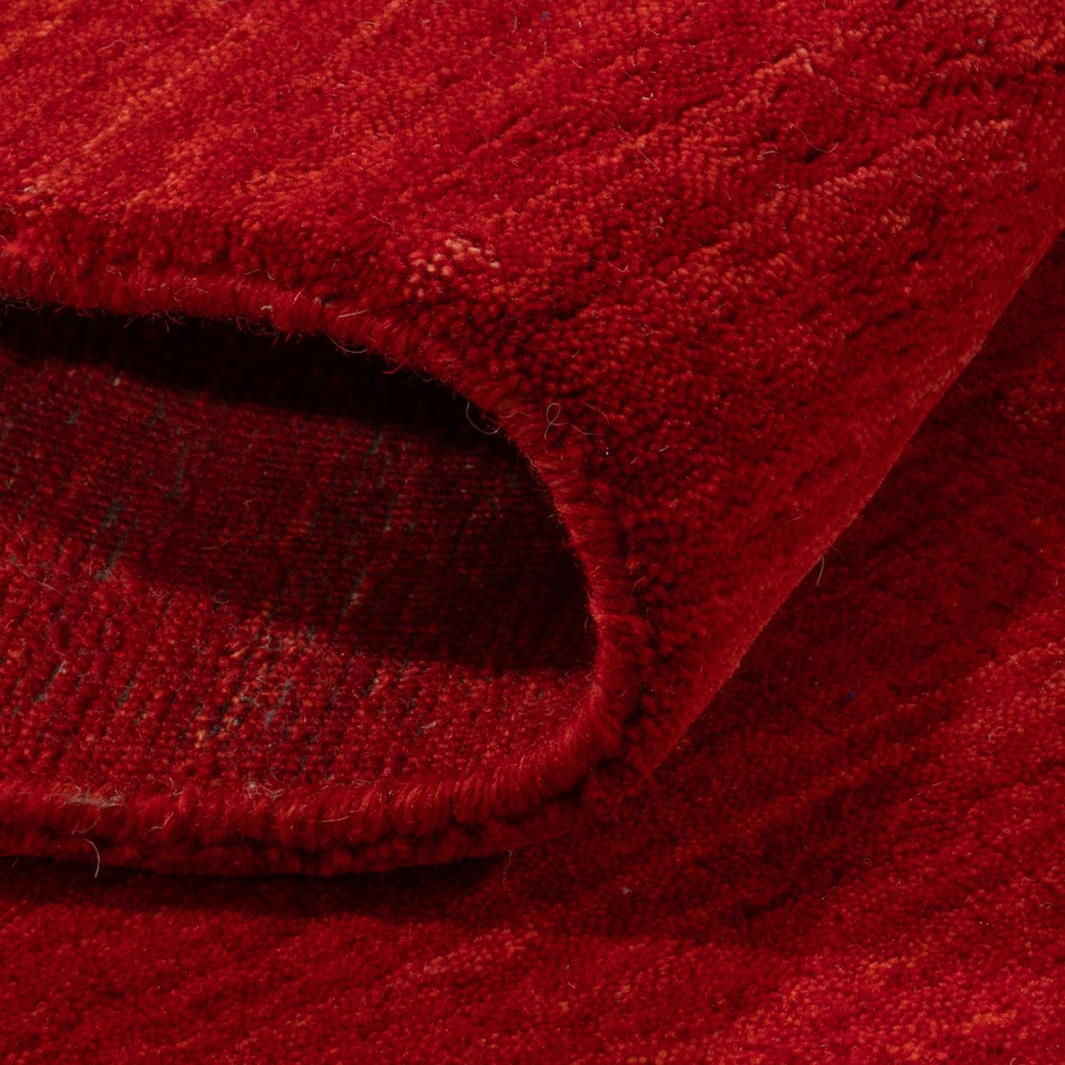 Tappeto Gabbeh - Loribaft Softy - 150 x 100 cm - rosso