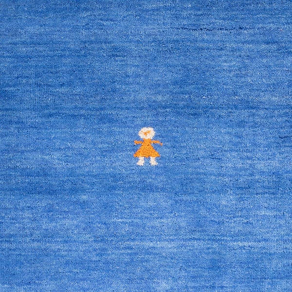 Tappeto Gabbeh - Softy quadrato  - 150 x 150 cm - blu