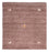 Tappeto Gabbeh - Softy quadrato  - 150 x 150 cm - marrone